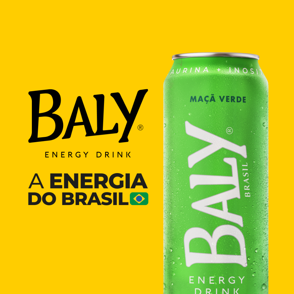Energético Baly Maçã Verde 473ml Pack 6 Latas — imagem 2 de 2