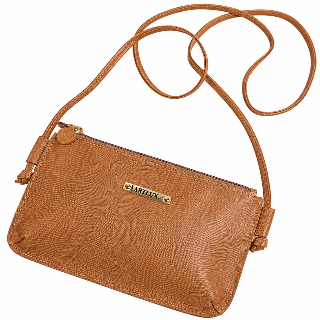 Bolsa Transversal Artlux de Couro 8086 — imagem 2 de 2