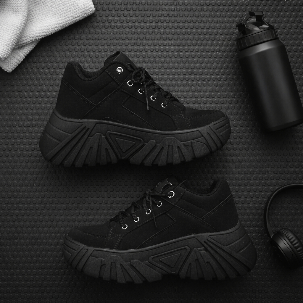 Tênis Feminino Plataforma 7cm Chunky Para Festa – Aproveite a Promoção Envio Imediato em Oferta na Shopee