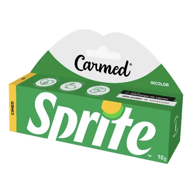 Carmed Sprite ou Kit Sorvete Raro Edição Limitada FPS 15 Original com 3 Bisnagas Morango, Tangerina e Uva