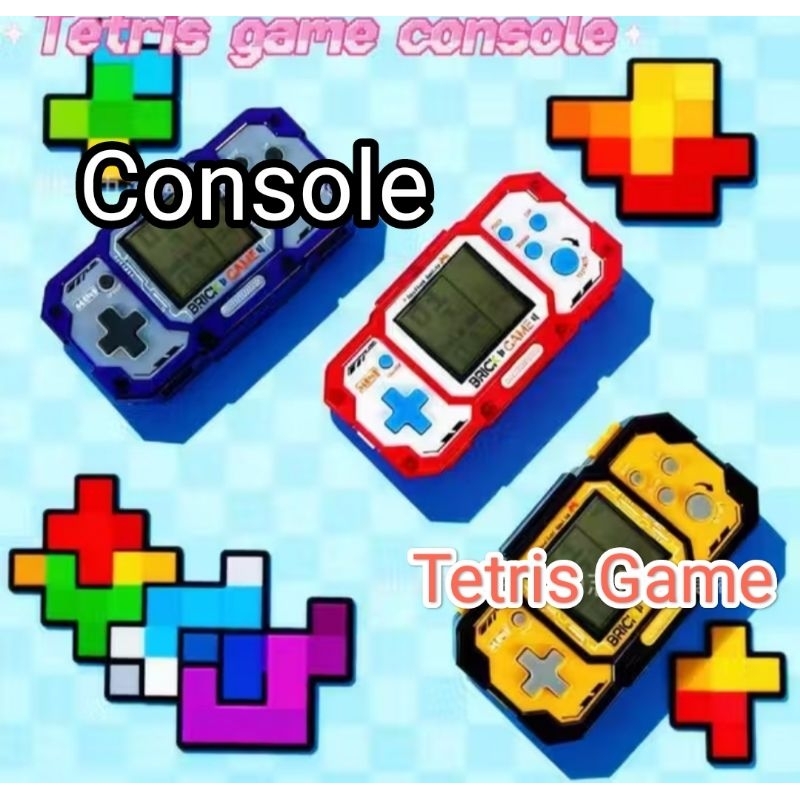 Brinquedo Clássico TETRIS Game Console Portatil Nostalgico Jogos Divertidos