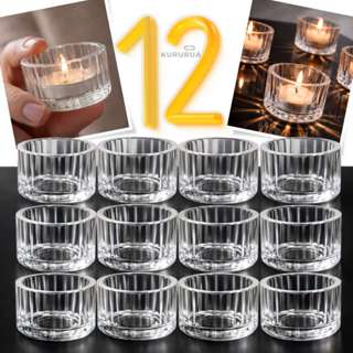 Porta Vela Castiçal Mini Vela Rechaud Elegante Decoração Festas 4, 8, 12 und em Oferta na Shopee