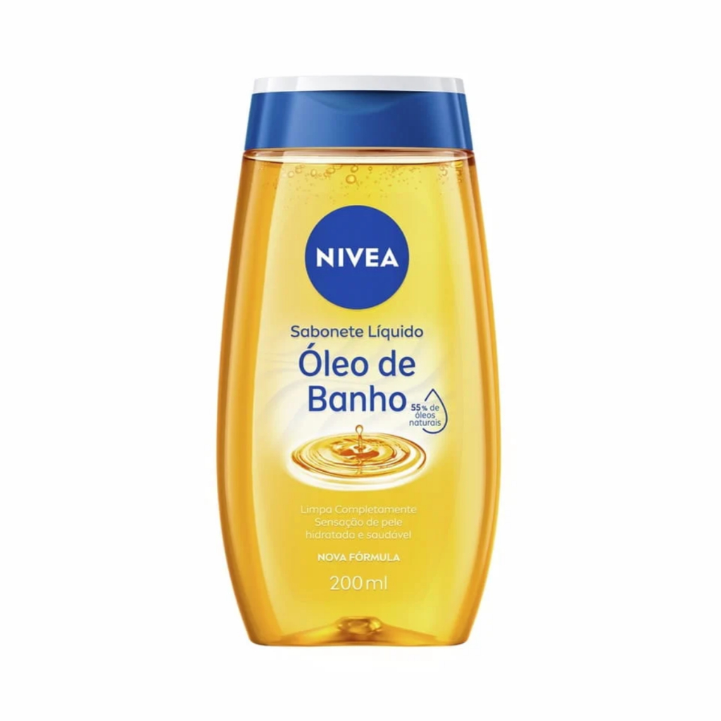 Sabonete Liquido Oleo de Banho Nivea 200ml