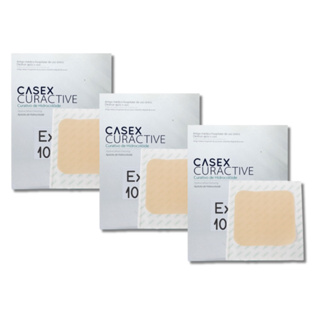 Kit 3 Curativos Hidrocoloide Extra Fino 10Cm X 10Cm Casex Absorvente em Oferta na Shopee