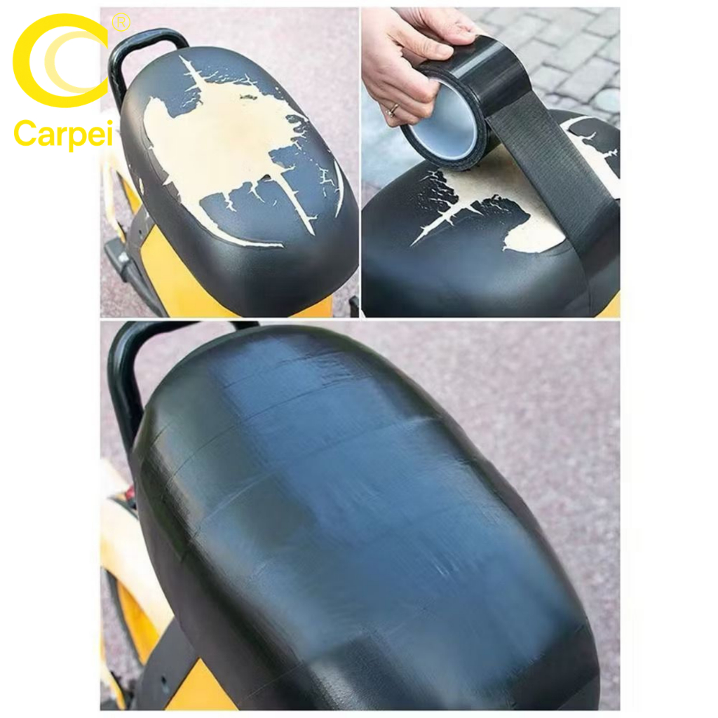 Fita Adesiva reparadora Preta Para Móveis , Sofás , Assentos De Carros Cadeiras  Carpei em Oferta na Shopee