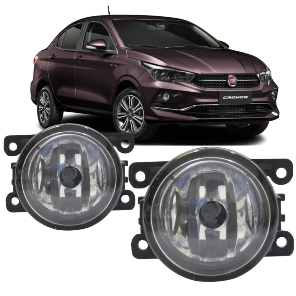 Par Farol De Milha Fiat Cronos 2017 2018 2019 2020 2021 2022