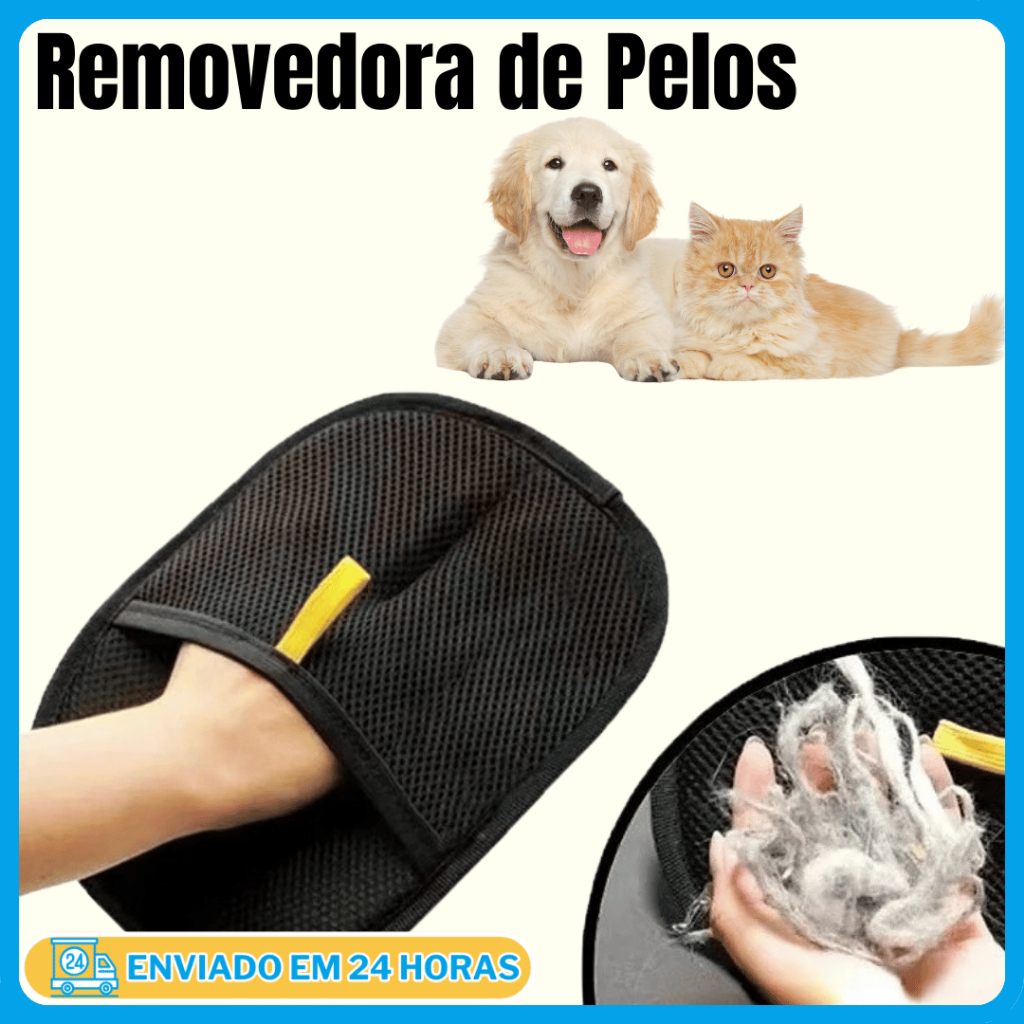 Luva Removedor de pelos de pet/gato/cachorro luvas para remoção de pelos com eletricidade estática PET-17 em Oferta na Shopee
