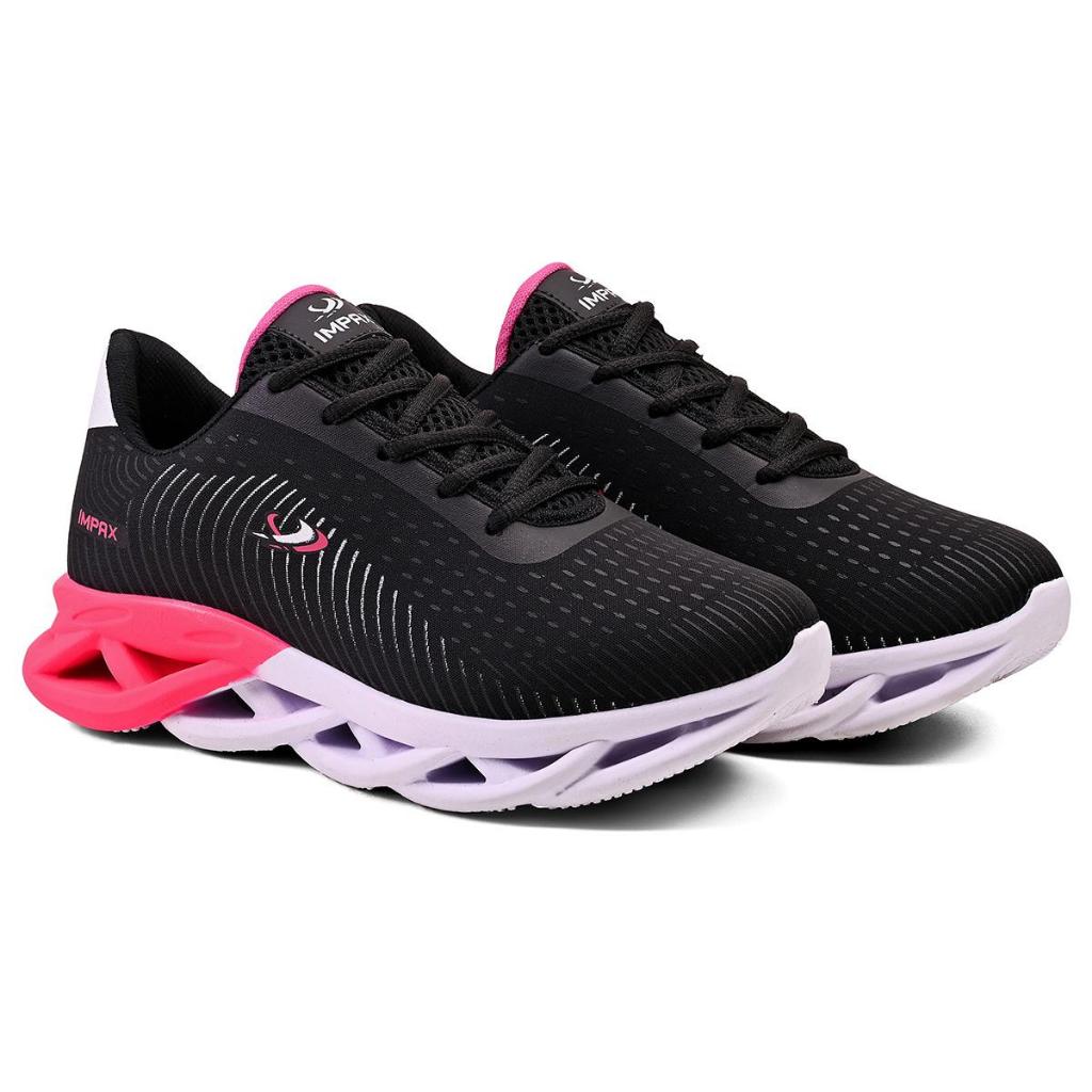 Tênis Feminino Esportivo Elegante Moderno Estiloso Leve Confortável Resistente Treino Academia