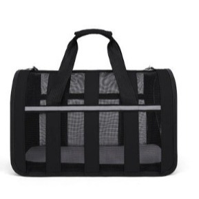 Bolsa Mala Transporte De Pet Cães Gatos Viagens No3 Rosa, verde e preto