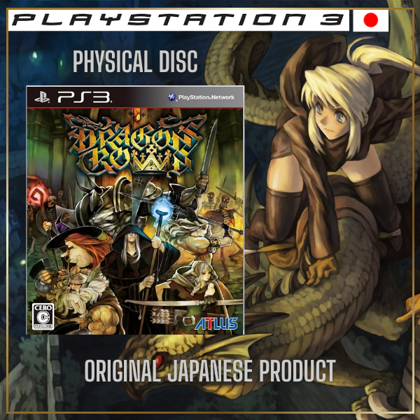 🐉 Dragon's Crown PS3 - Edição Original Japonesa 💎
