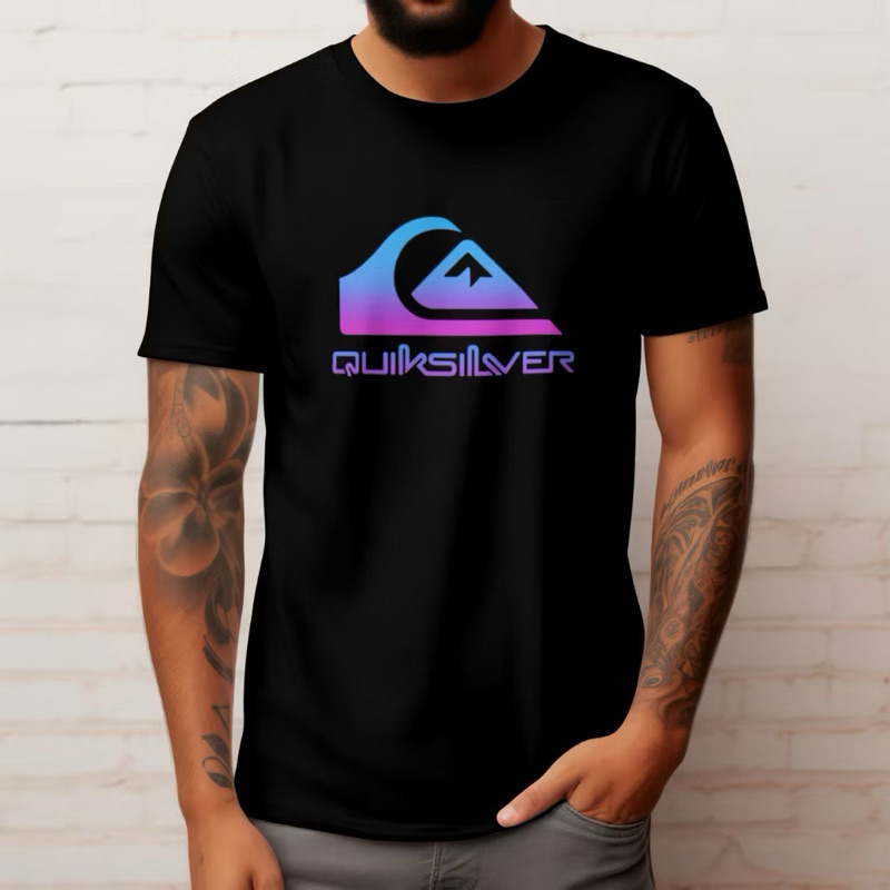 Camiseta T - Shirt Masculina Estampado QuikSilver | Algodão Premium |