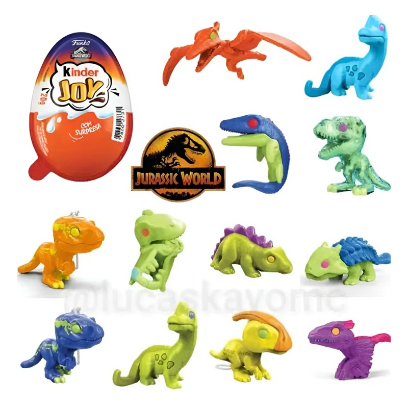 Coleção Jurassic World, Kinder Joy, Kinder Ovo, Dinossauro