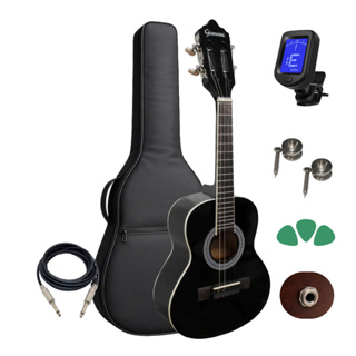 Cavaco Eletroacustico Giannini Start Cs14 Preto Kit Completo em Oferta na Shopee