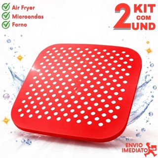Protetor de Silicone para Air Fryer Quadrado Multiuso Livre de BPA em Oferta na Shopee