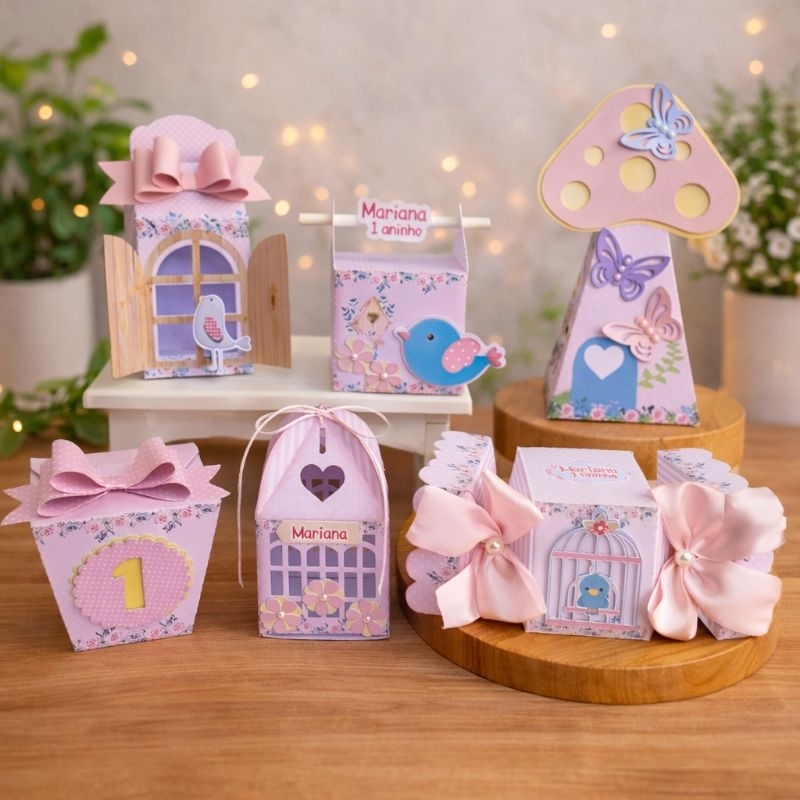 Kit Festa Jardim Encantado Candy - Jardim das Borboletas | Lembrancinhas Decoração para Aniversário