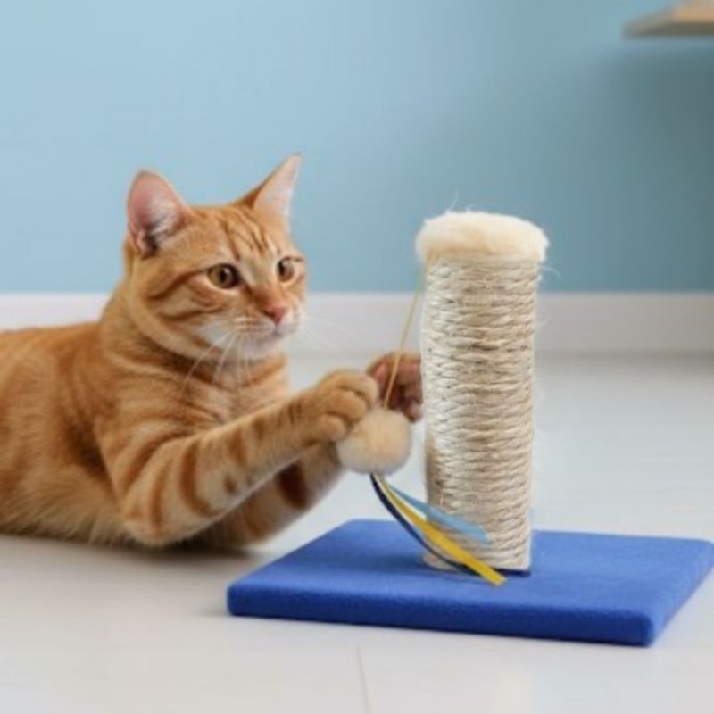 Arranhador para Gatos divertido Brinquedo Anti Estresse em Oferta na Shopee