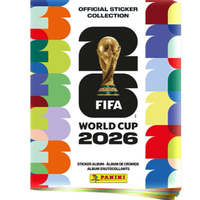 PRÉ-VENDA - Álbum Panini Copa do Mundo 2026 - Capa Brochura