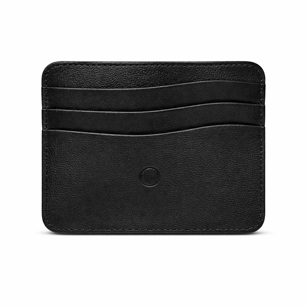 Carteira Masculina Slim Couro Legítimo Rústico Macio Porta Cartões RG CNH Minimalista Compacta Fina