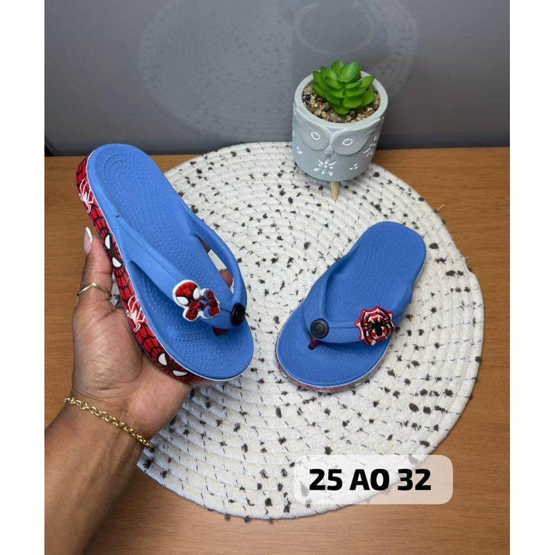 Chinelo Infantil Masculino 💙✨ | Leve, Macio e Antiderrapante