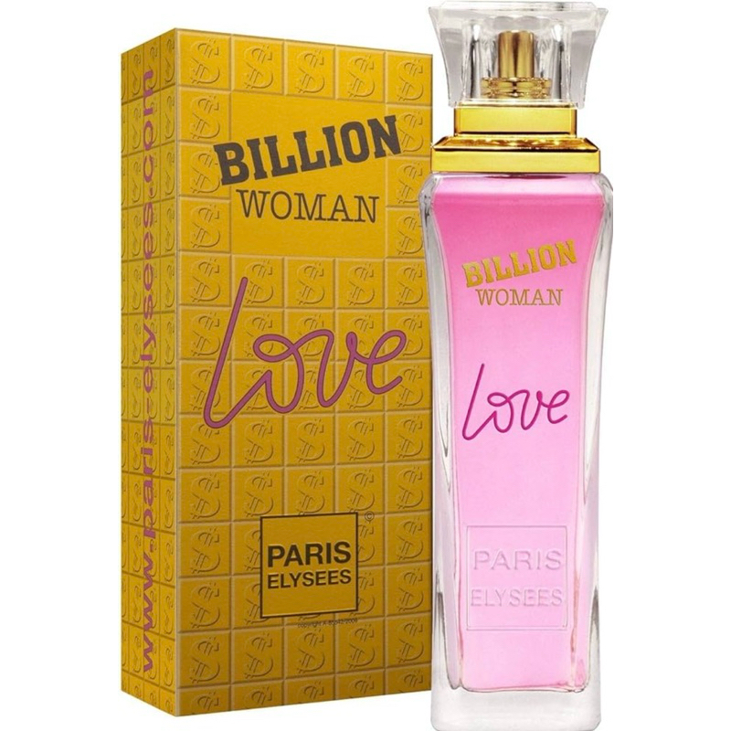 Billion Woman Love Paris Elysees Perfume Feminino 100ml