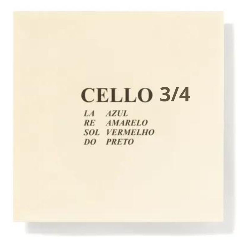 Jogo de Cordas Violoncelo 3/4 Mauro Calixto