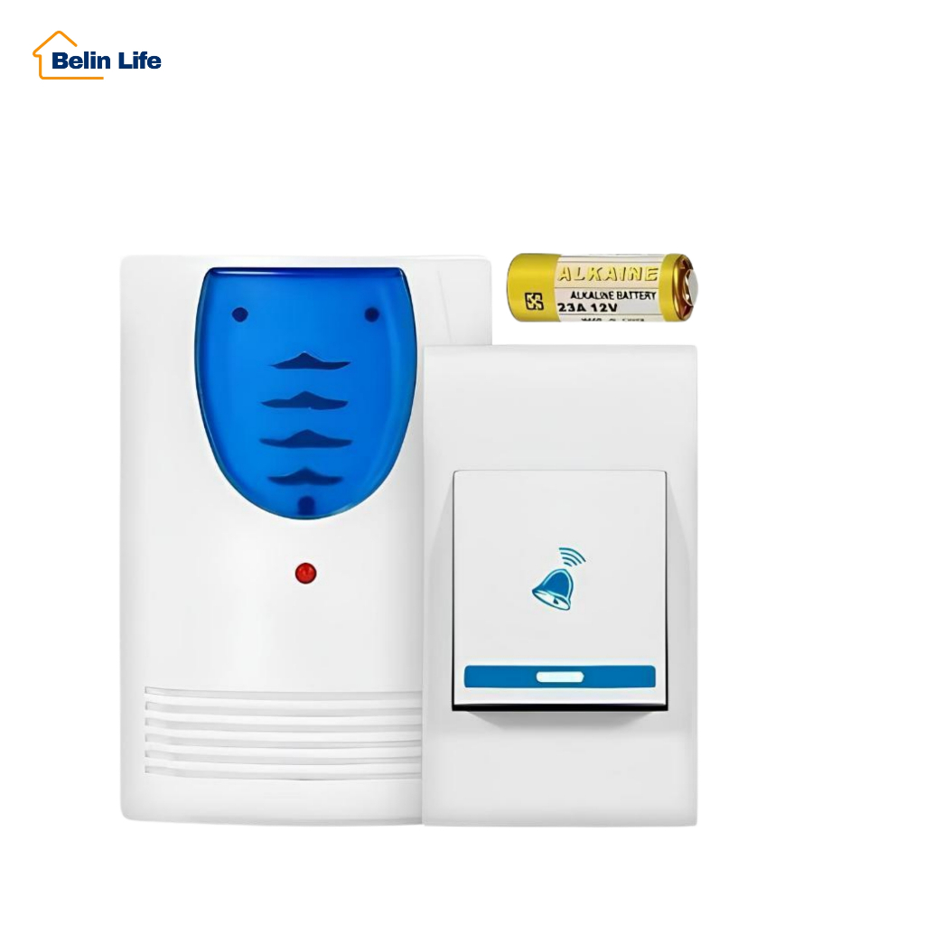 Campainha Wifi Residencial Escritório 32 Toques Pilha em Oferta na Shopee