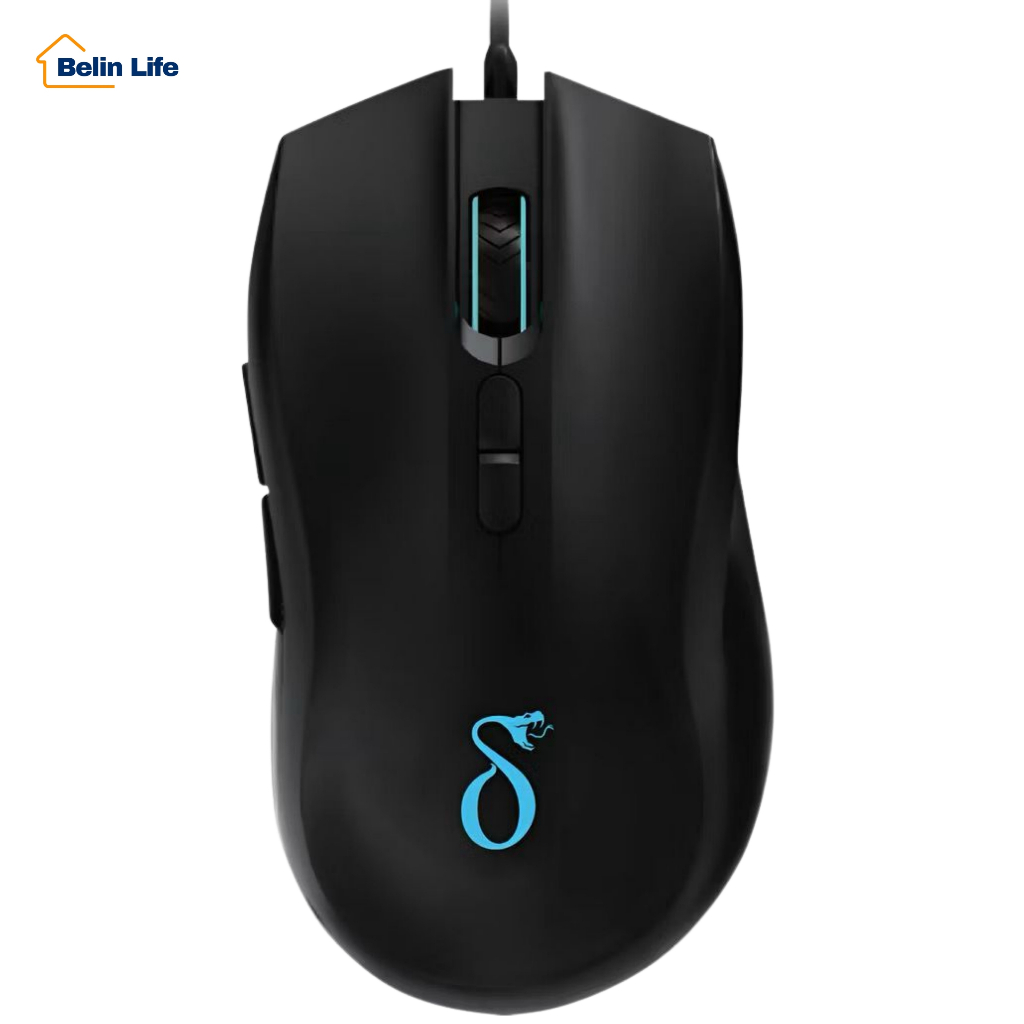 Mouse Gamer 7d Led Rgb 4800 Dpi Ajustável 7 Botões C/ Fio em Oferta na Shopee