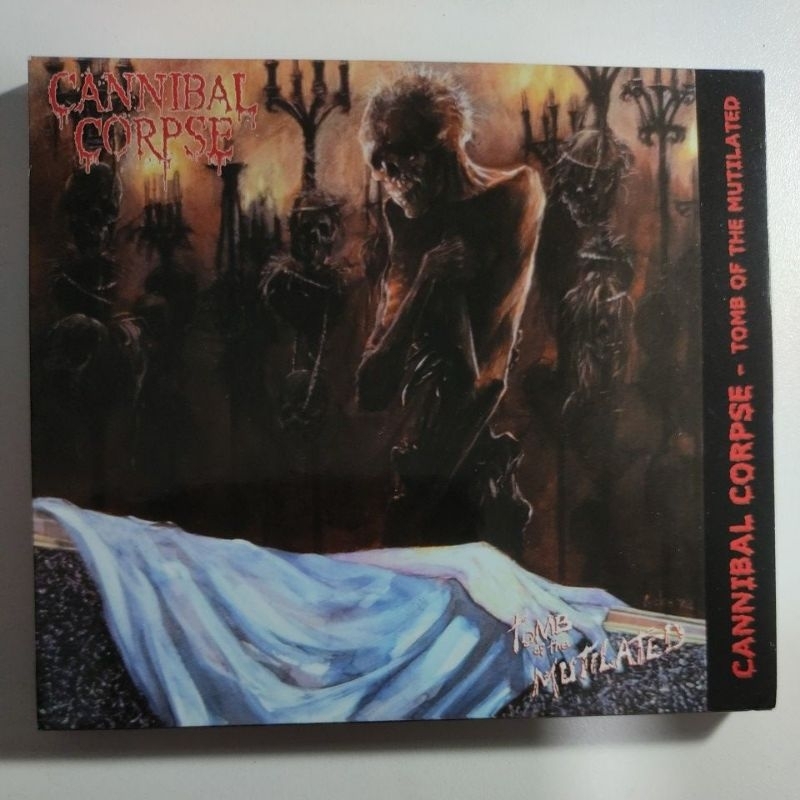 CD CANNIBAL CORPSE - Tomb of the Mutilated slipcase com 1 bônus