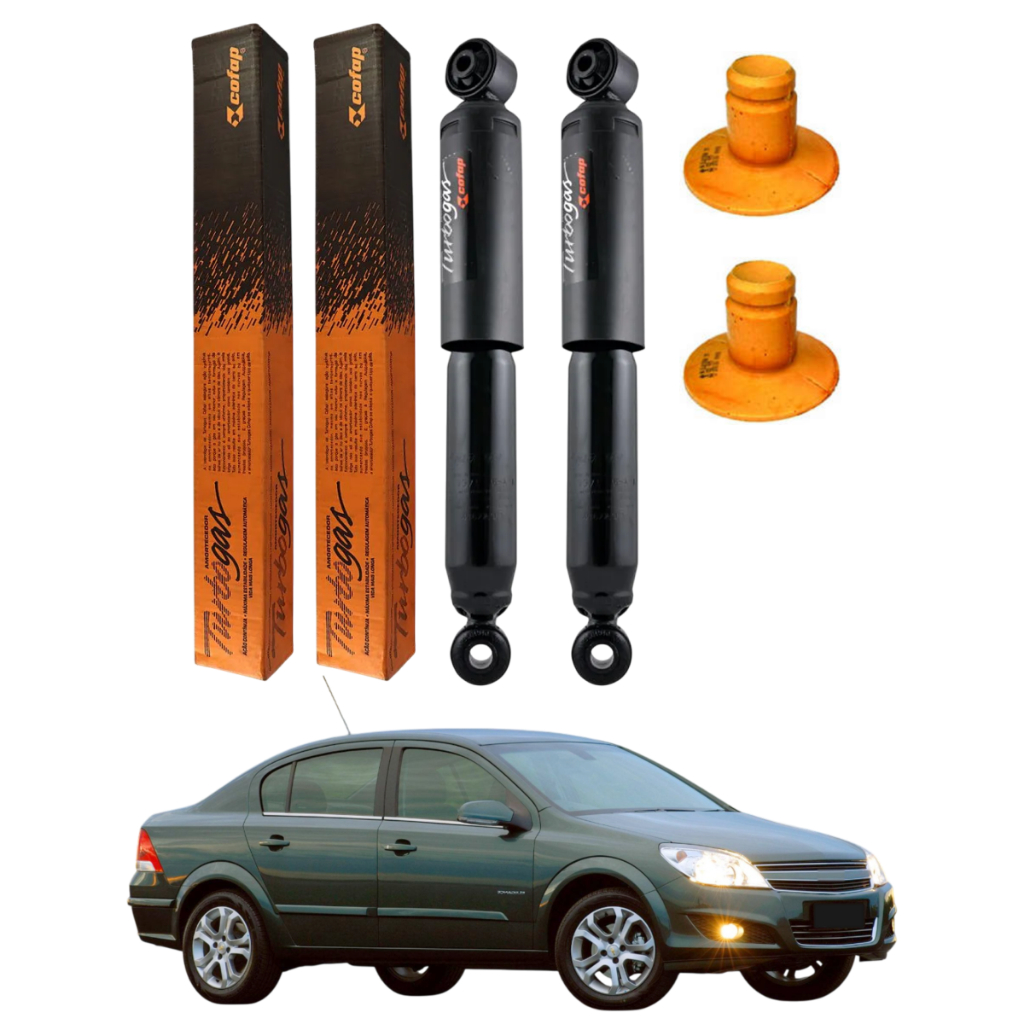 PAR AMORTECEDOR TRASEIRO VECTRA 2006 A 2011 COFAP + KITS
