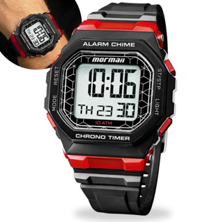 Relógio Mormaii Masculino Digital Esportivo Para Academia Quartz Com Visor Noturno A Prova D'água 100 Metros Original em Oferta na Shopee