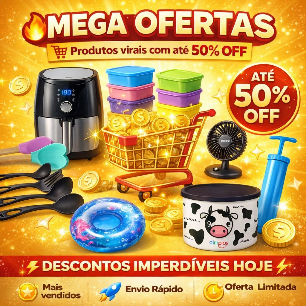 Ofertas Casa Cozinha infantil Pet Presente Queima Estoque Barato Preço Baixo
