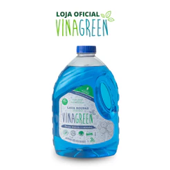 Vinagreen Lava Roupas Brancas e Coloridas 3 Litros