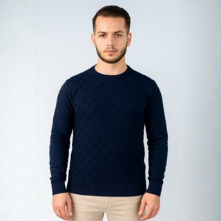 Blusa Masculina de Tricot Malha de Inverno Suéter Desenho Escamas Tendencia Muito barato em Oferta na Shopee