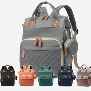 Mochila Bolsa Maternidade Mamãe Bebê Impermeável Porta mamadeira Fralda Creche Escola em Oferta na Shopee