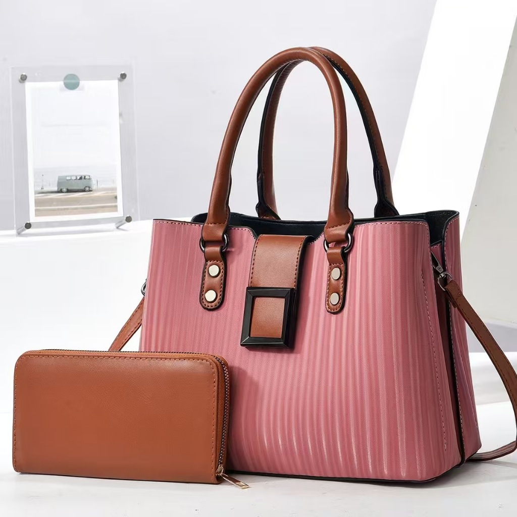 Bolsa Fem Elegante + carteira Cod-6616-39