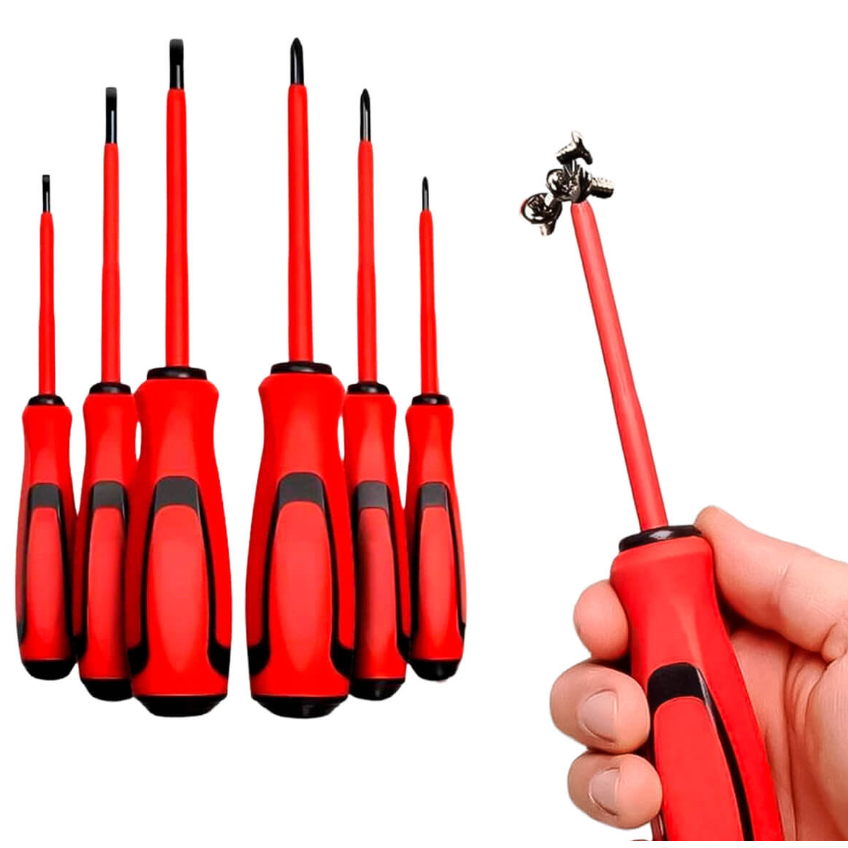 Chave De Fenda Chave Isolada Ferramenta Eletrica Chave 1000V Ferramenta Profissional  Chave 1000V Ferramenta Profission
