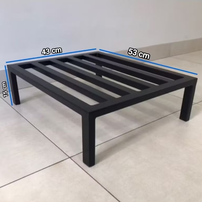 Imagem Suporte para Adega Climatizada em Metalon Preto 53x43x15 – Base para Adega / Suporte Resistente