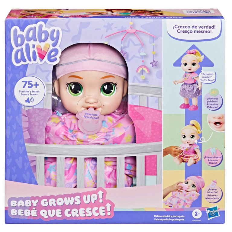 Boneca Baby Alive Baby Grows Up Lala Loira - Hasbro G1444
