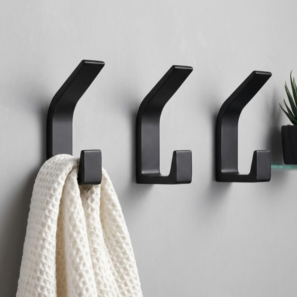 Gancho de Parede Multiuso Kit 3 Unidades Adesivo Cabide  Organizador Toalhas Chaves Roupas em Oferta na Shopee