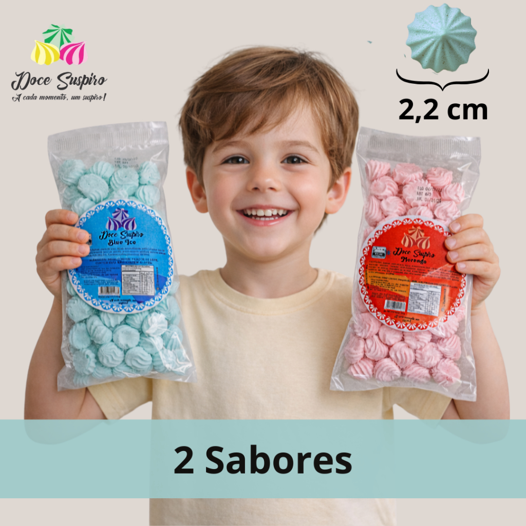 600 Suspiros Sabor Variados Atacado Barato Caseiro Gourmet Artesanal Crocante Lembrancinha Cha Bebe