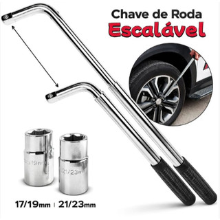 Chave De Roda L Ajustavel Alongavel 4 Em 1 (chave)