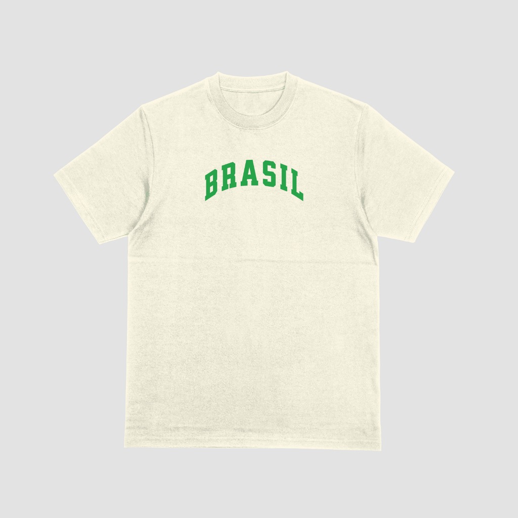 Camiseta Adulto Infantil Unissex Brasil, Seleção brasileira, BasicaCopa do mundo  P Ao G1