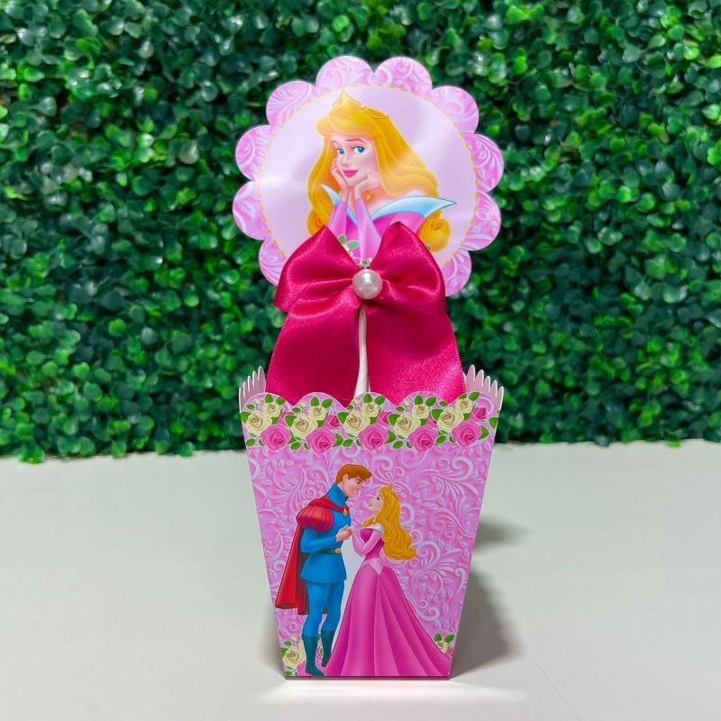 Centro de mesa cachepot Personalizadas PRINCESA AURORA  para Decoração de Festas/ Lembrancinhas-/ festa infantil/
