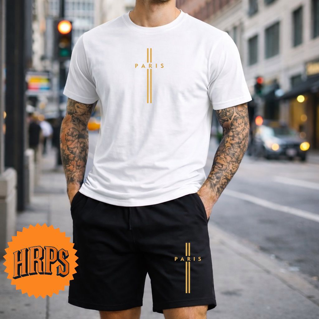 Conjunto verão masculino lançamento estiloso ideal para treinos esporte academia super confortável estiloso