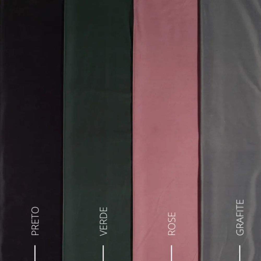 Tecido Veludo Liso Premium Macio Estofado Sofá Poltrona Artesanato 190Gm²  Largura140CM - 1M, 2M, 3M, 4M e 5M