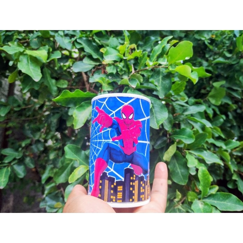 30 cofrinho Personalizado homen Aranha- Lembrancinha de aniversário infantil -cofrinhos para aniversário, todos os temas