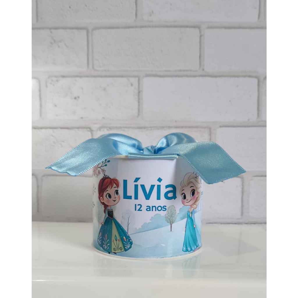 Kit Tubolatas personalizadas 5x6 - Lembrancinha de Aniversário Frozen / Diversos temas, Maternidade, Chá de bebê, Casame