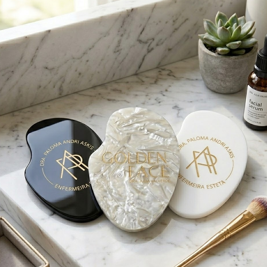 Kit Espelhos De Bolsa Personalizado Acrílico Luxo Mimo Logo Brinde Corporativo Espelho Redondo 8cm
