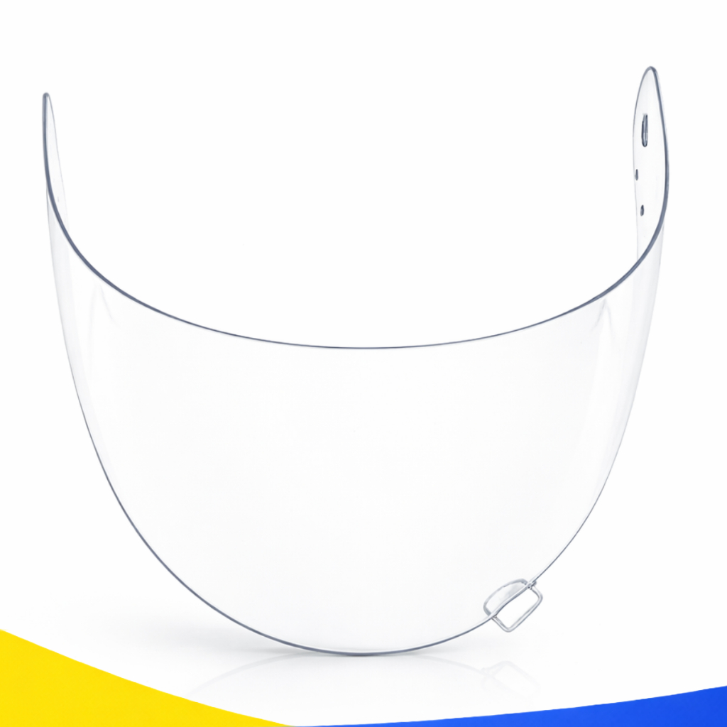 Viseira Capacete Mixs MX Gladiator Cobra Cristal Articulado