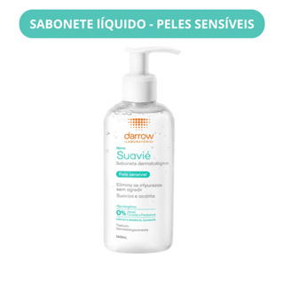 Sabonete Líquido Darrow Suavié Pele Sensível 140ml em Oferta na Shopee